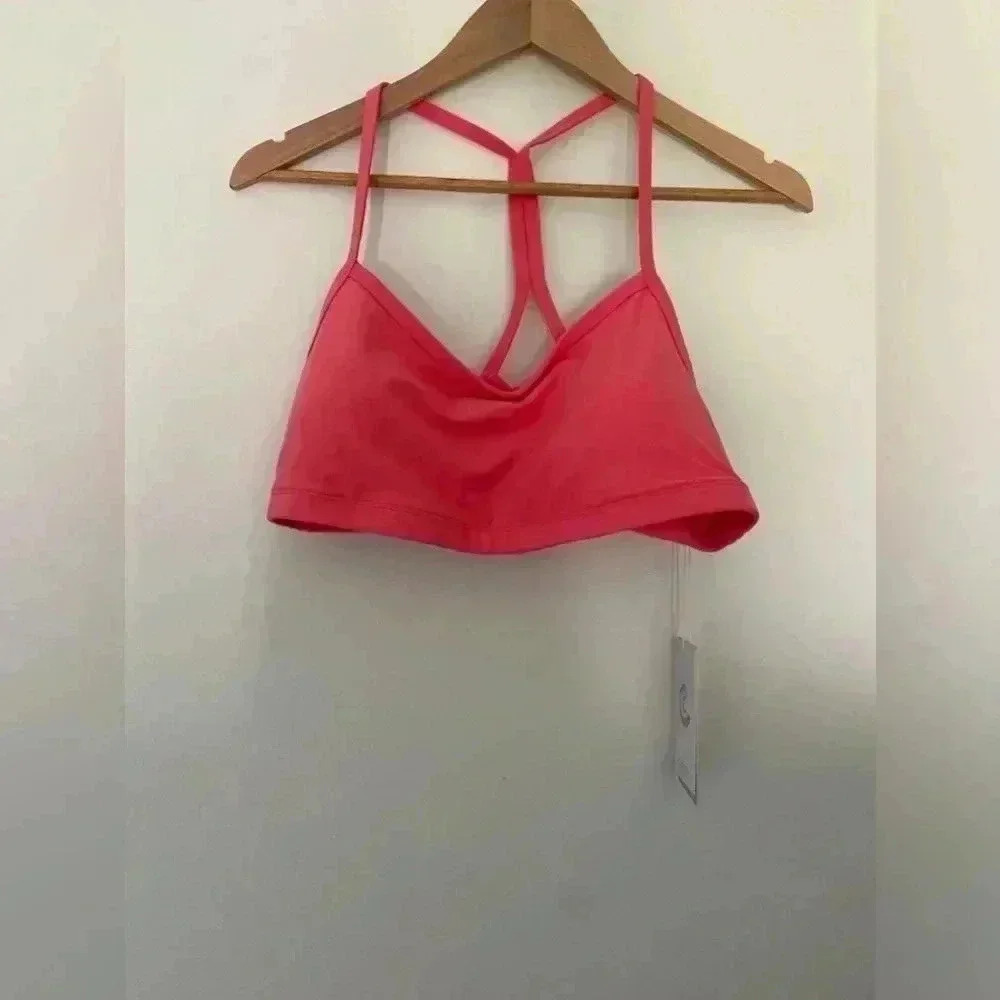 NWT- JOHNNY WAS 'CALME' Endurance‎ Sports Bra size XL coral